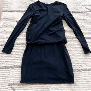 T by Alexander Wang crew neck mini dress SZ S